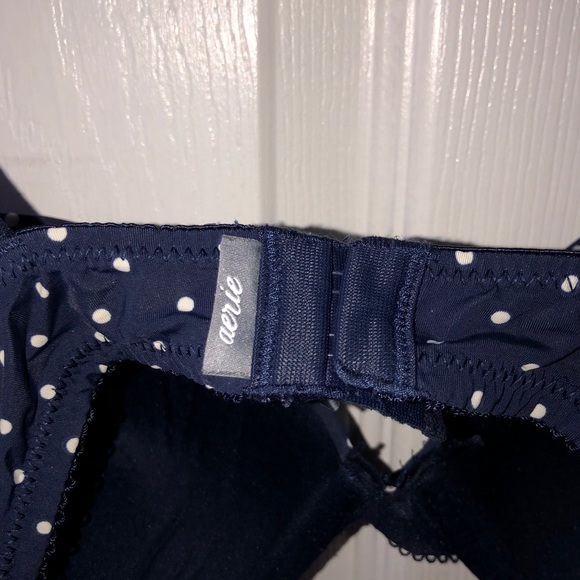 Aerie Polkadot and Lace Bra - Picture 3 of 3